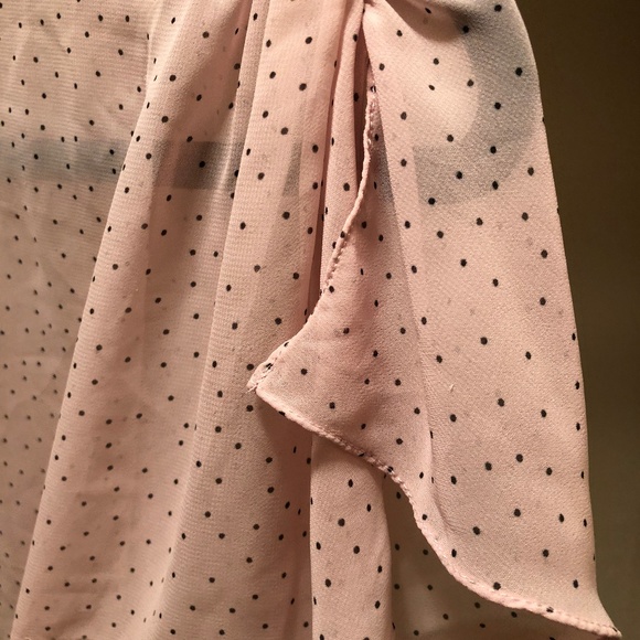 Oscar de la Renta Pink Label chiffon robe M - Picture 5 of 5